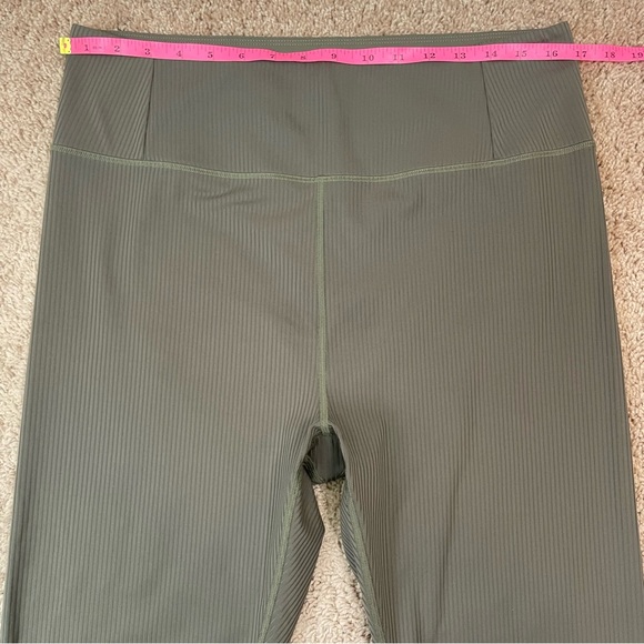 Girlfriend Collective Cypress RIB High-Rise 7/8 Ribbed Leggings Plus Size XXXL - Picture 9 of 15